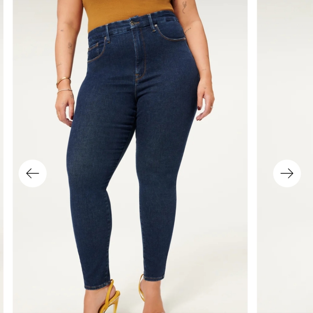 NEW Good American Jeans Always Fits Good Waste, size 20-26